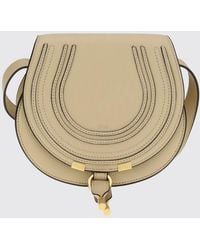 Chloé - Chlo&Eacute Marcie Mini Grained Calfskin Crossbody Bag - Lyst