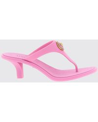 Versace - Flache Sandalen Damen - Lyst