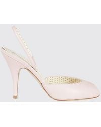 3Juin - Leather Slingback Sandals - Lyst