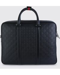 Gucci - Gg Calfskin Business Bag - Lyst