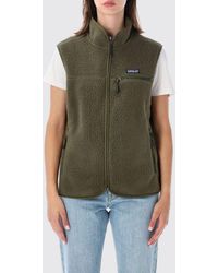 Patagonia - Classic Retro-X High-Neck Fleece Vest With Zip Pockets - Lyst