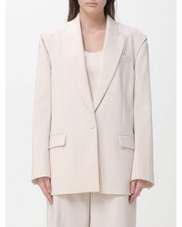 Patrizia Pepe - Single-Breasted Polyester Blazer - Lyst