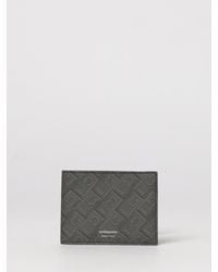 Ferragamo - Monogram Faux Leather Wallet - Lyst