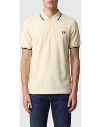 Fred Perry - Cotton Polo Shirt With Logo - Lyst