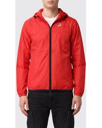 Comme des Garçons - X K-Way Hooded Windbreaker Jacket With Contrast Logo - Lyst