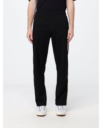 Burberry - Slim Fit Cotton-Blend Jogging Trousers With An Elasticated Waist - Lyst