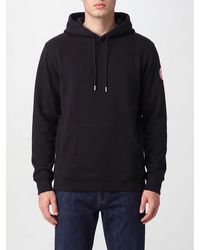 Canada Goose - Cotton Hoodie With Kangaroo Pocket - Lyst