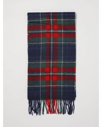 Barbour - Tartan Pattern Scarf - Lyst