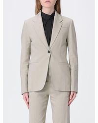 Tela - Linen Blend Single-Breasted Blazer - Lyst