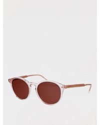 Giorgio Armani - Round Crystal Sunglasses - Lyst