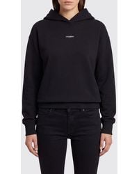 Dolce & Gabbana - Dolce &Amp Gabbana Cotton Hoodie With Contrast Logo - Lyst