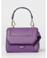 Lancel - Ninon Grained Leather Bag - Lyst