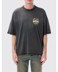 Represent - Cotton Crew-Neck T-Shirt With Logo - Lyst