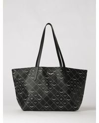 Zadig & Voltaire - Zadig &Amp Voltaire Z Shopper Monogram Coated Cotton Bag - Lyst