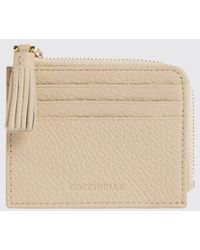 Coccinelle - Tassel Grained Leather Credit Card Holder - Lyst