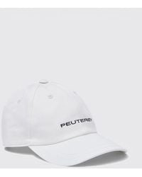 Peuterey - Cotton Hat With Embroidered Logo - Lyst