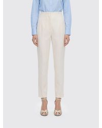 Alberta Ferretti - Cady Cropped Trousers - Lyst