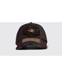 CAMPERLAB - Distorted Washed Sprayed Used Cotton Hat - Lyst