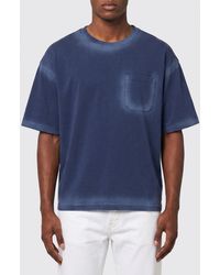 YMC - Cotton And Linen T-Shirt - Lyst