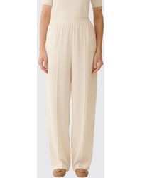 Fabiana Filippi - Linen Blend Palazzo Trousers - Lyst