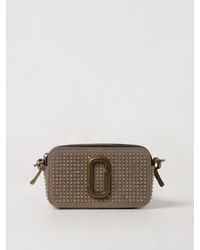 Marc Jacobs - Borsa The Snapshot in canvas con strass - Lyst