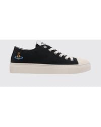 Vivienne Westwood - Cotton Canvas Sneakers - Lyst