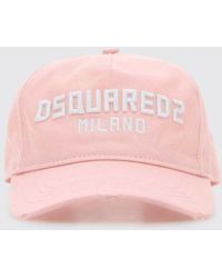 DSquared² - Cotton Twill Hat With Logo - Lyst