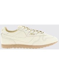 Autry - Windspin Low Top Calfskin Sneakers With Padded Ankle - Lyst