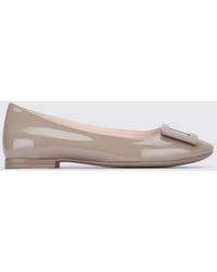 Roger Vivier - U Look Patent Leather Ballerinas - Lyst