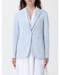 Circolo 1901 - Cotton Single Breasted Blazer - Lyst