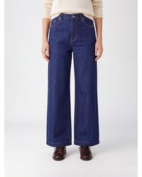 P.A.R.O.S.H. - High-Waisted Wide-Leg Jeans P.A.R.O.S.H - Lyst