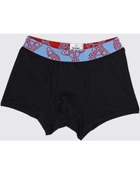 Vivienne Westwood - Stretch-Cotton Boxer Shorts With Orb Logo Waistband - Lyst