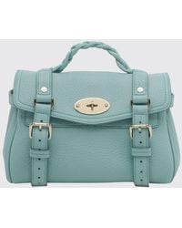 Mulberry - Mini Alexa Handtasche Aus Gehämmertem Leder Mit Geflochtenem Griff - Lyst