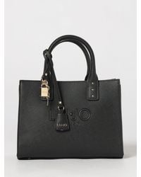 Liu Jo - Saffiano Faux Leather Bag - Lyst