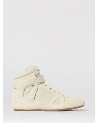 Isabel Marant - Senny Perforated Suede Sneakers - Lyst
