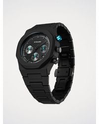 D1 Milano - Charcoal Polychrono 40.5 Mm Watch - Lyst