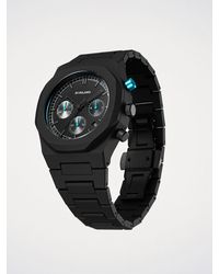 D1 Milano - Charcoal Polychrono 40.5 Mm Watch - Lyst