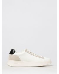 BOSS - Bulton Sneakers Aus Genarbtem Leder - Lyst