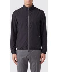 Herno - High Neck Nylon Bomber Jacket With Zip Closure - Lyst
