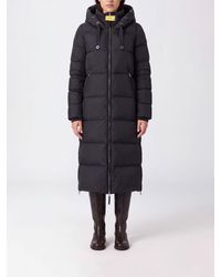 Parajumpers - Long Quilted Hooded Nylon Down Jacket With Drawstring - Lyst