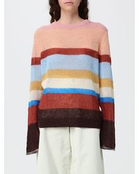 Paul Smith - Multicolour Striped Wool And Alpaca Blend Crewneck Jumper - Lyst