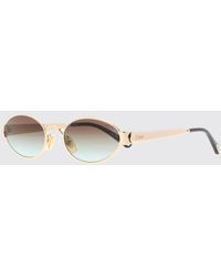 Chloé - Chlo&Eacute Oval-Frame Sunglasses - Lyst