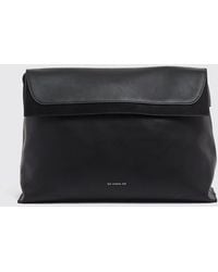 Max Mara - Lamine Polyester Shoulder Bag With Flap Closure - Lyst