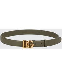 Dolce & Gabbana - Dolce &Amp Gabbana Leather Belt - Lyst