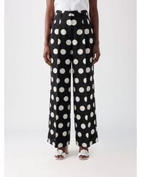 Junya Watanabe - High-Waisted Polka Dot Crêpe Wide-Leg Pants - Lyst