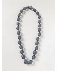 Emporio Armani - Frosted Resin Necklace - Lyst
