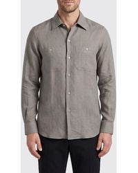 Brunello Cucinelli - Linen Casual Shirt - Lyst