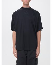 Gucci - Relaxed Fit Dropped Shoulder Jersey T-Shirt With Contrast Logo - Lyst