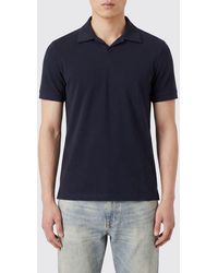 Giorgio Armani - Viscose Polo Shirt - Lyst