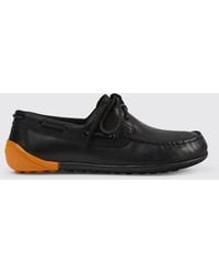 Camper Peu Circuit Shoes In Calfskin - Black